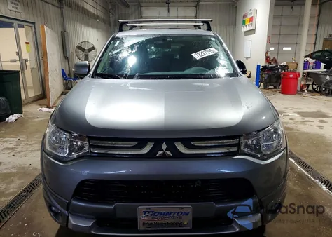 2014 Mitsubishi Outlander Se from USA, damaged, VIN JA4AZ3A38EZ016237